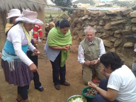 Gyso von Bonin in Bolivien